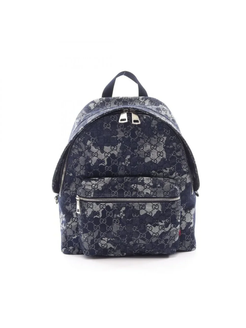 Gucci Backpack GG Denim Indigo Blue